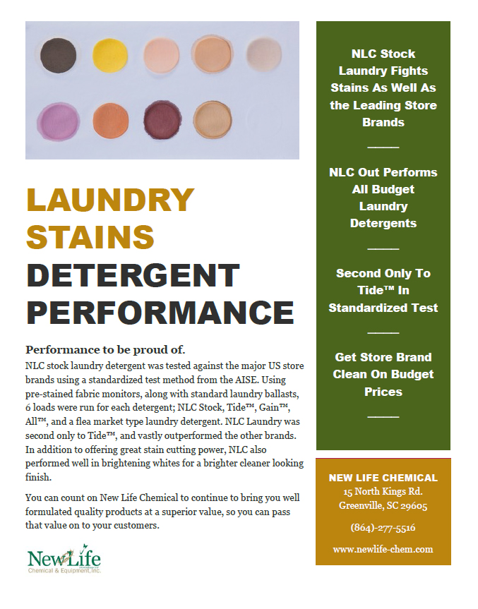 New Life Chemical - Laundry Performance